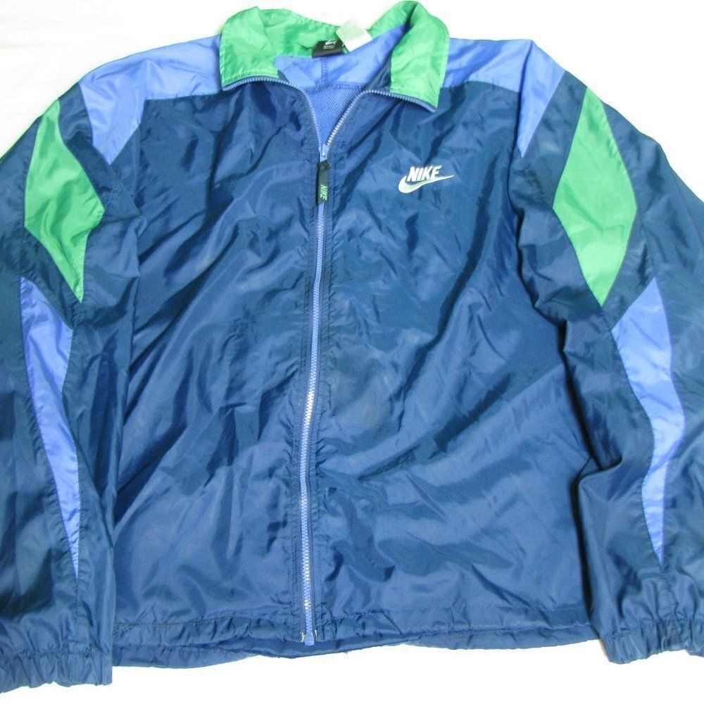 Vintage Nike Color Block Windbreaker